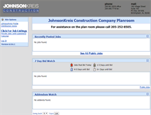 Tablet Screenshot of johnsonkreis.algraphics.com
